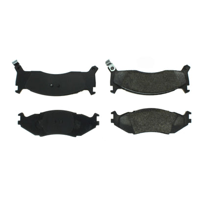 Centric Parts Disc Brake Pad Set Posi Quiet Ceramic 100% Shimmed for 1991-1995 Chrysler Models 105.05240