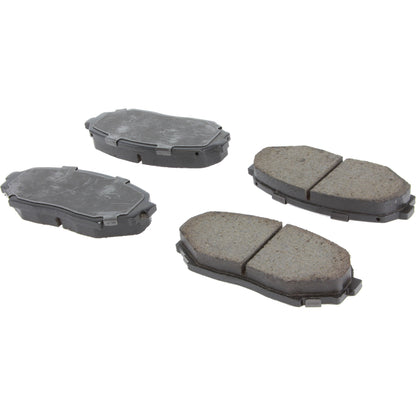 Centric Parts Disc Brake Pad Set Posi Quiet Ceramic with Shims and Hardware for 1993-1990 Geo Storm Asuna Sunfire Isuzu Impulse Stylus Mazda Miata 105.05250