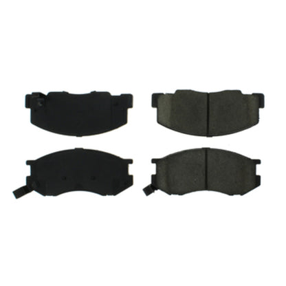 Centric Parts Disc Brake Pad Set Posi Quiet Ceramic with Shimmed for 1992-1989 Lotus Esprit 1997-1991 Toyota Previa 105.05270