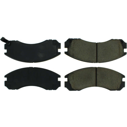 Centric Parts Disc Brake Pad Set Posi Quiet Ceramic with Shims for 1991-2015 Dodge Stealth, Eagle Talon, Mitsubishi 3000GT, Lancer, Montero, Outlander 105.05300