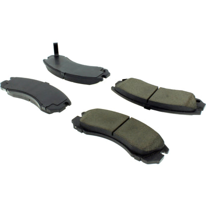 Centric Parts Disc Brake Pad Set Posi Quiet Ceramic with Shims and Hardware for 1994-2000 Mitsubishi Montero 105.05301