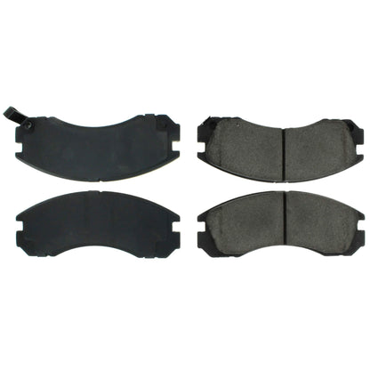Centric Parts Disc Brake Pad Set Posi Quiet Ceramic with Shims and Hardware for 1994-2000 Mitsubishi Montero 105.05301