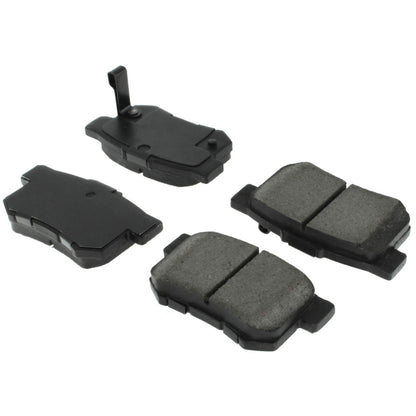 Centric Parts Disc Brake Pad Set Posi Quiet Ceramic with Shimmed for 1999-2004 Acura RL 105.05361