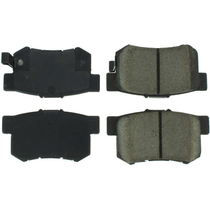 Centric Parts Disc Brake Pad Set Posi Quiet Ceramic with Shimmed for 1999-2004 Acura RL 105.05361
