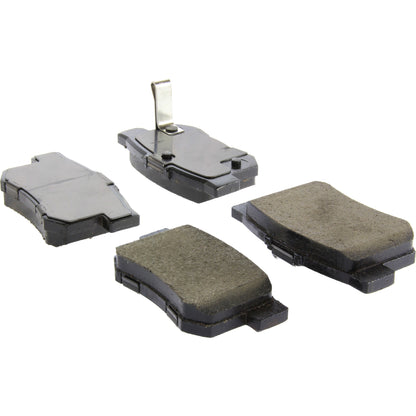 Centric Parts Disc Brake Pad Set Posi Quiet Ceramic with Shims for 1997-2002 Acura CL Honda Accord 105.05371