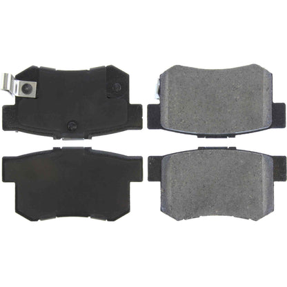 Centric Parts Disc Brake Pad Set Posi Quiet Ceramic with Shims for 1997-2002 Acura CL Honda Accord 105.05371