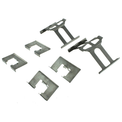 Centric Parts Disc Brake Pad Set Posi Quiet Ceramic with Shims and Hardware for 2000-2009 Honda S2000 2010-2016 Suzuki Kizashi 105.05372