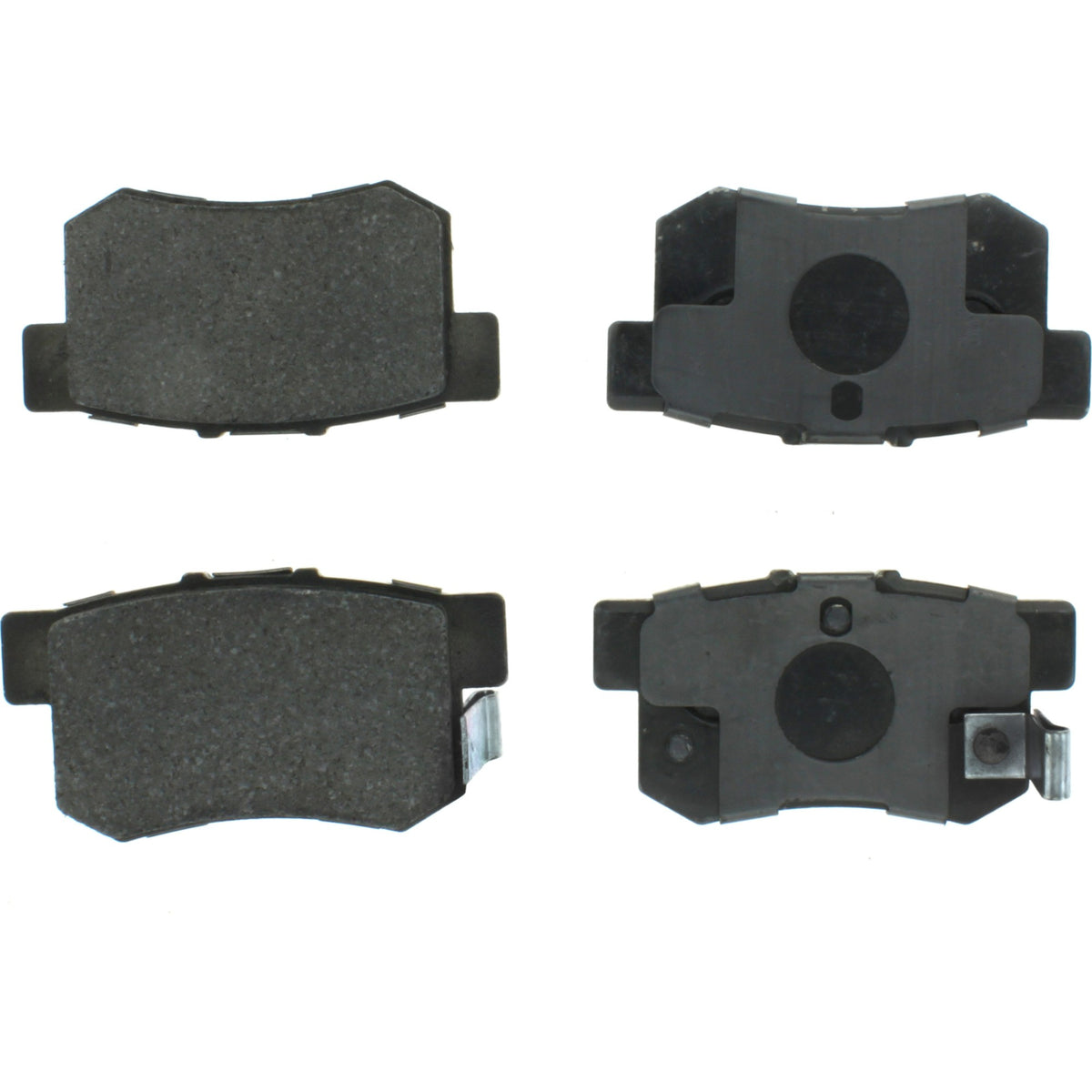 Centric Parts Disc Brake Pad Set Posi Quiet Ceramic with Shims and Hardware for 2000-2009 Honda S2000 2010-2016 Suzuki Kizashi 105.05372