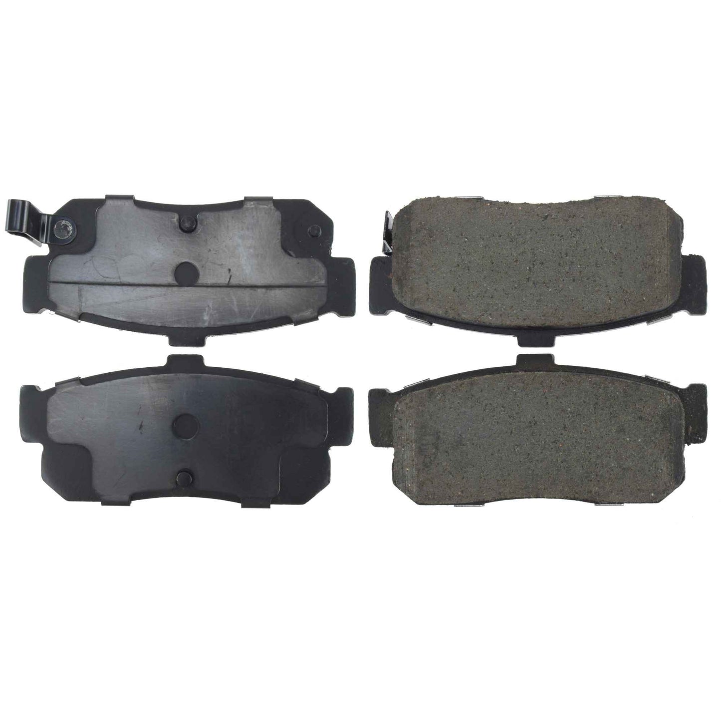Centric Parts Disc Brake Pad Set Posi Quiet Ceramic with Shims for 1991-2006 Infiniti G20 Nissan Altima Sentra 105.05400