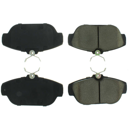 Centric Parts Disc Brake Pad Set Posi Quiet Ceramic with Shims for 1991-1998 Volvo 740/780/940/960/S90/V90 105.05420