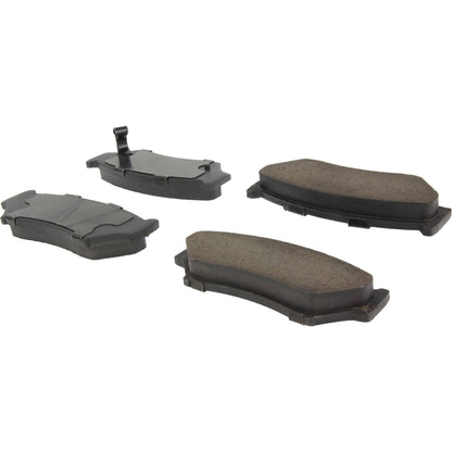 Centric Parts Disc Brake Pad Set Posi Quiet Ceramic with Shims for 1991-2004 Vehicles 105.05560