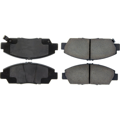 Centric Parts Disc Brake Pad Set Posi Quiet Ceramic with Shims and Hardware for 1992-1996 Honda Prelude 105.05680