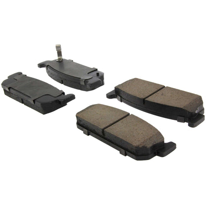 Centric Parts Disc Brake Pad Set Posi Quiet Ceramic with Shims and Hardware for 1994-1996 Infiniti Q45 105.05881
