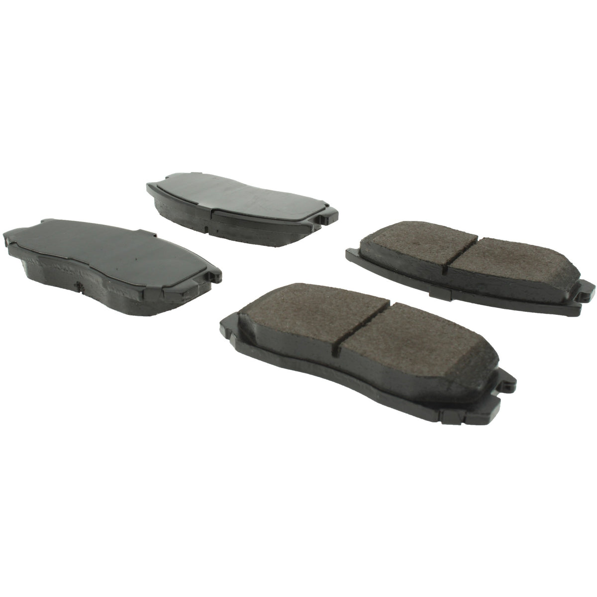Centric Parts Disc Brake Pad Set Posi Quiet Ceramic with Shims for 1991-2000 Dodge Colt Eagle Summit Vista Mitsubishi Mirage Plymouth Colt 105.06020