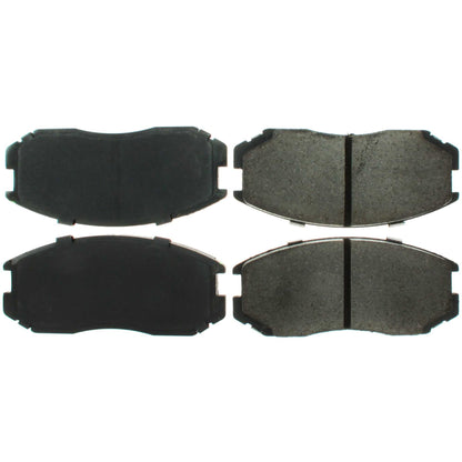 Centric Parts Disc Brake Pad Set Posi Quiet Ceramic with Shims for 1991-2000 Dodge Colt Eagle Summit Vista Mitsubishi Mirage Plymouth Colt 105.06020