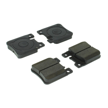Centric Parts Disc Brake Pad Set Posi Quiet Ceramic with Shims for 2002-2006 Chrysler Crossfire, 1992-1993 Mercedes-Benz 300SD/300SE