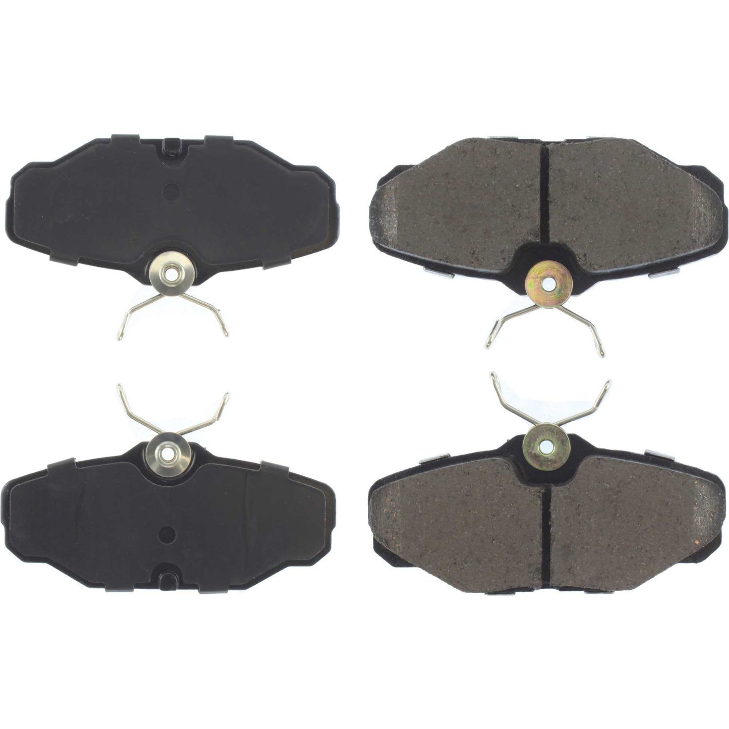 Centric Parts Disc Brake Pad Set Posi Quiet Ceramic with Shims for Ford Sable 1994-2001 Taurus 1993-2007 Lincoln Continental 1993-2002 Mercury Sable 1993-2005 105.06100