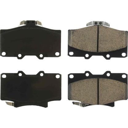 Centric Parts Disc Brake Pad Set Posi Quiet Ceramic with Shimmed for 1991-1996 Toyota 4Runner T100 105.06110