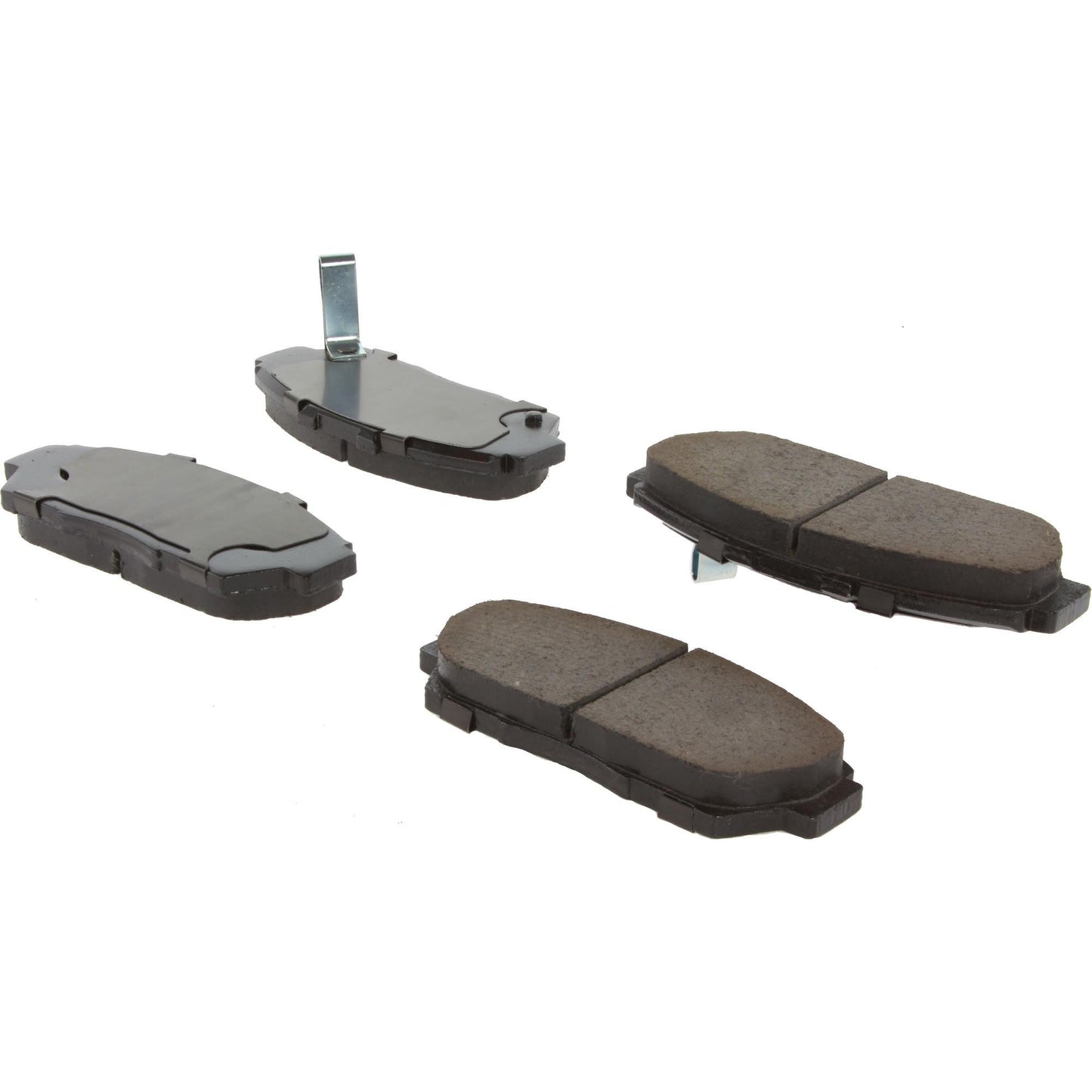 Centric Parts Disc Brake Pad Set Posi Quiet Ceramic with Shims and Hardware for 2001-1994 Acura Integra 1995-1993 Honda Civic 105.06170