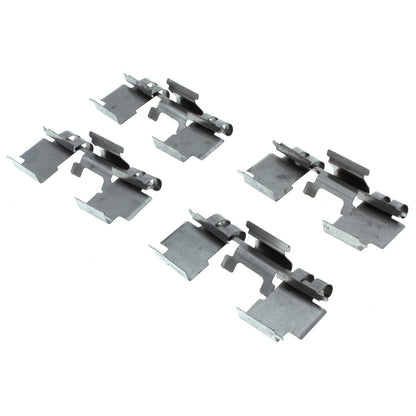Centric Parts Disc Brake Pad Set Posi Quiet Ceramic with Shims and Hardware for 2001-1994 Acura Integra 1995-1993 Honda Civic 105.06170