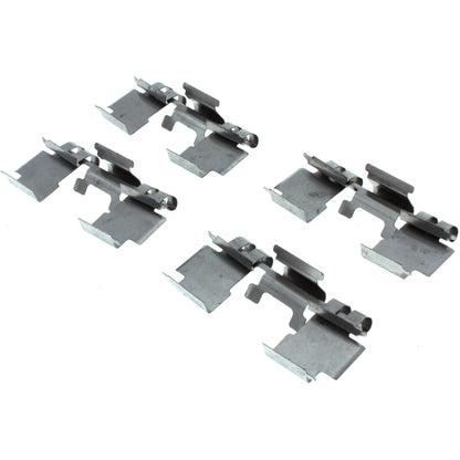 Centric Parts Disc Brake Pad Set Posi Quiet Ceramic with Shims and Hardware for 2001-1994 Acura Integra 1995-1993 Honda Civic 105.06170