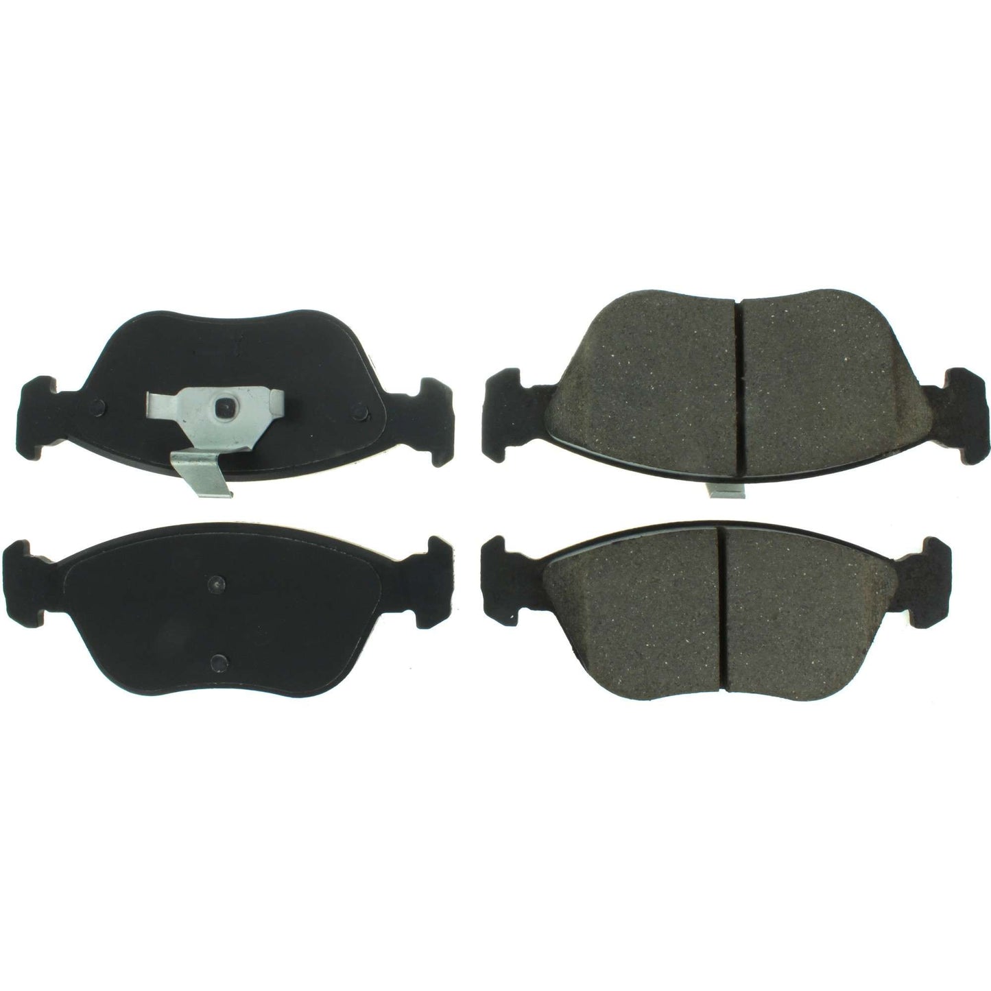Centric Parts Disc Brake Pad Set Posi Quiet Ceramic with Shims and Hardware for Volvo 850 1993-1997, C70 1998-2004, S70 1998-2000, V70 1998-2000 105.06180