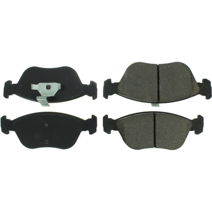 Centric Parts Disc Brake Pad Set Posi Quiet Ceramic with Shims and Hardware for Volvo 850 1993-1997, C70 1998-2004, S70 1998-2000, V70 1998-2000 105.06180