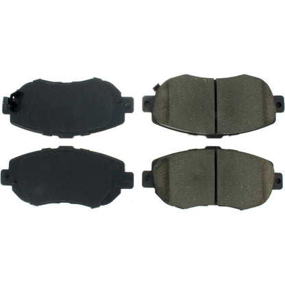 Centric Parts Disc Brake Pad Set Posi Quiet Ceramic with Shims and Hardware for 1993-2005 Lexus GS300/GS400/GS430 IS300 SC430 Toyota Supra