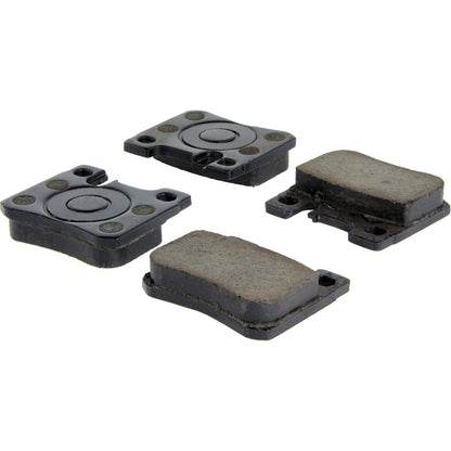 Centric Parts Disc Brake Pad Set Posi Quiet Ceramic with Shims and Hardware for 1993-1995 Mercedes-Benz 190E 300E C220 C280 105.06200