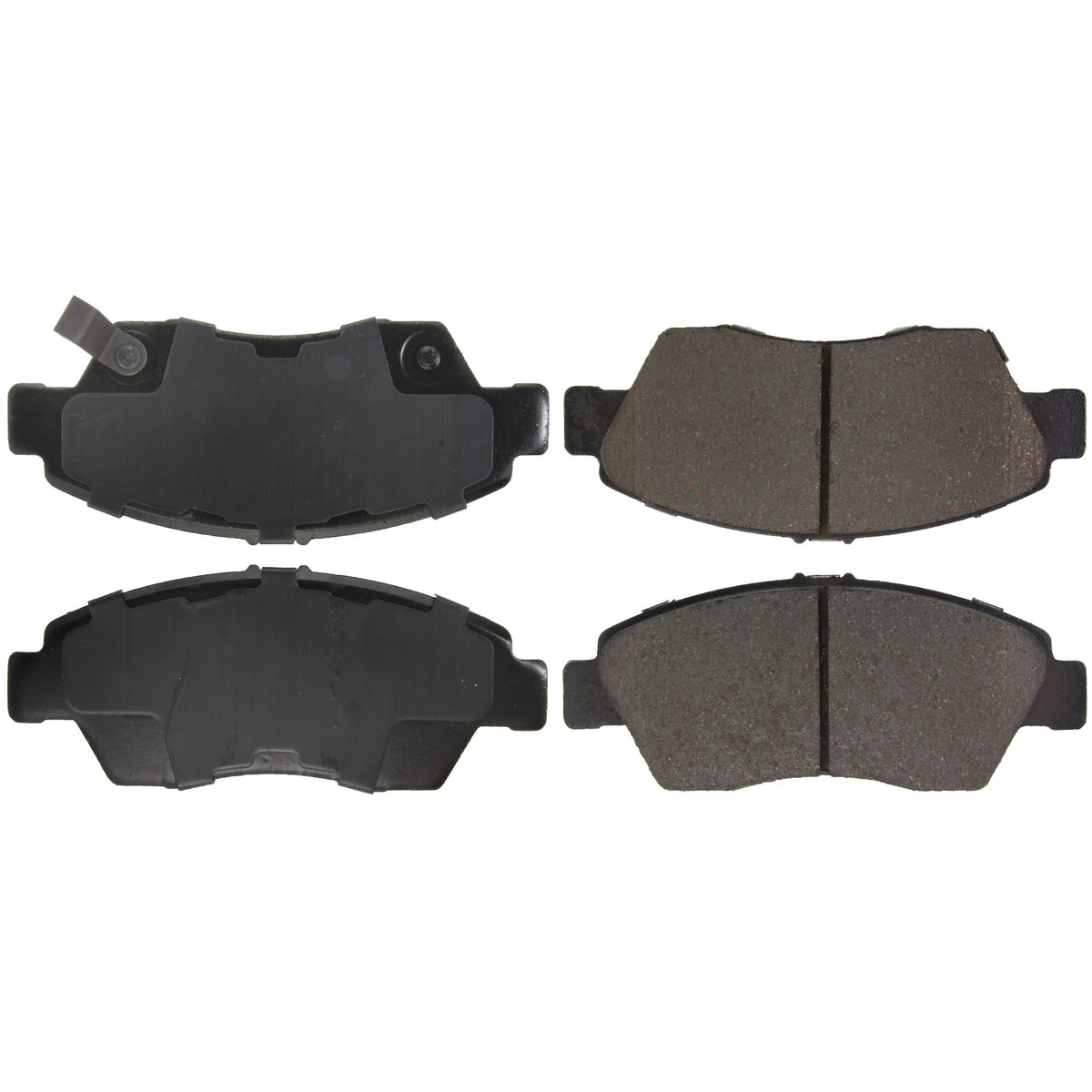 Centric Parts Disc Brake Pad Set Posi Quiet Ceramic with Shims for 2002-2006 Acura RSX 2004-2005 Honda Civic 105.06210