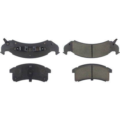 Centric Parts Disc Brake Pad Set Posi Quiet Ceramic with Shims for 1994-1999 Buick LeSabre 105.06230