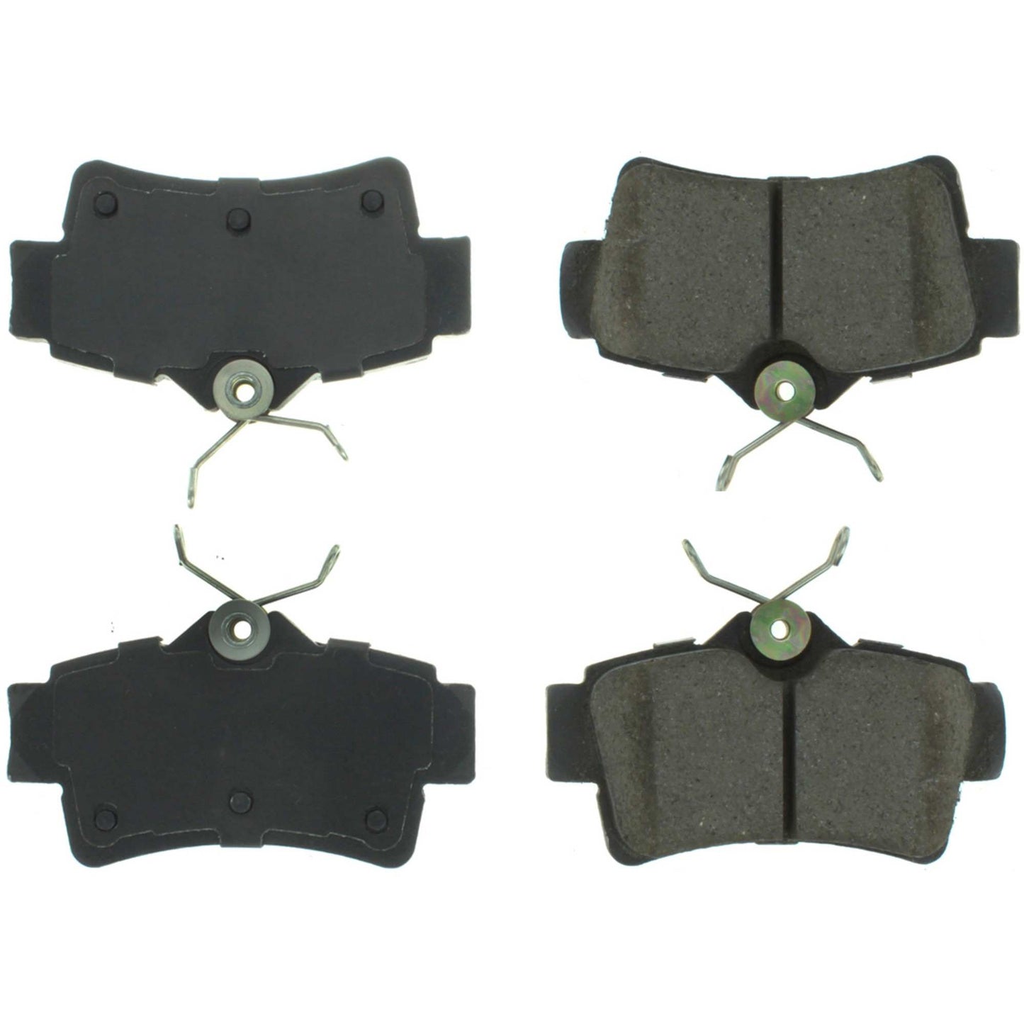 Centric Parts Disc Brake Pad Set Posi Quiet Ceramic with Shims and Hardware for 1994-2004 Ford Mustang 105.06271