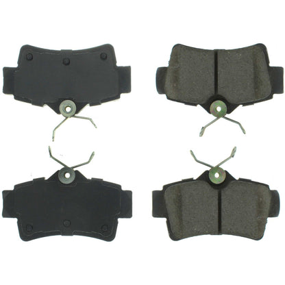 Centric Parts Disc Brake Pad Set Posi Quiet Ceramic with Shims and Hardware for 1994-2004 Ford Mustang 105.06271