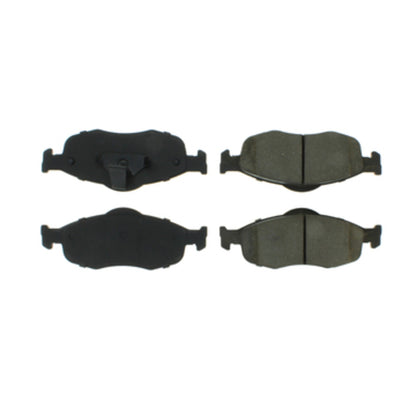 Centric Parts Disc Brake Pad Set with Posi Quiet technology for reliable braking 105.06480