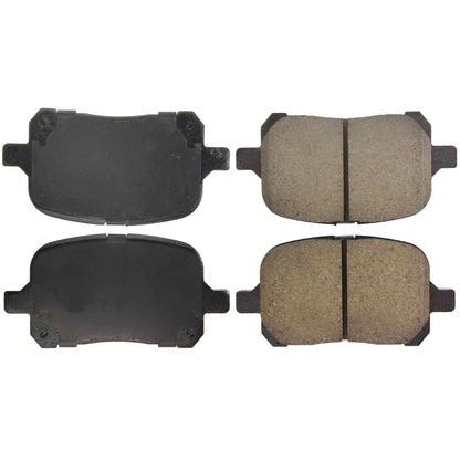 Centric Parts Disc Brake Pad Set with Posi Quiet technology 105.07070
