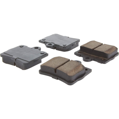 Centric Parts Disc Brake Pad Set Posi Quiet Ceramic with Shims for 1995-1998 Mercedes-Benz C220 C230 C280 105.07390