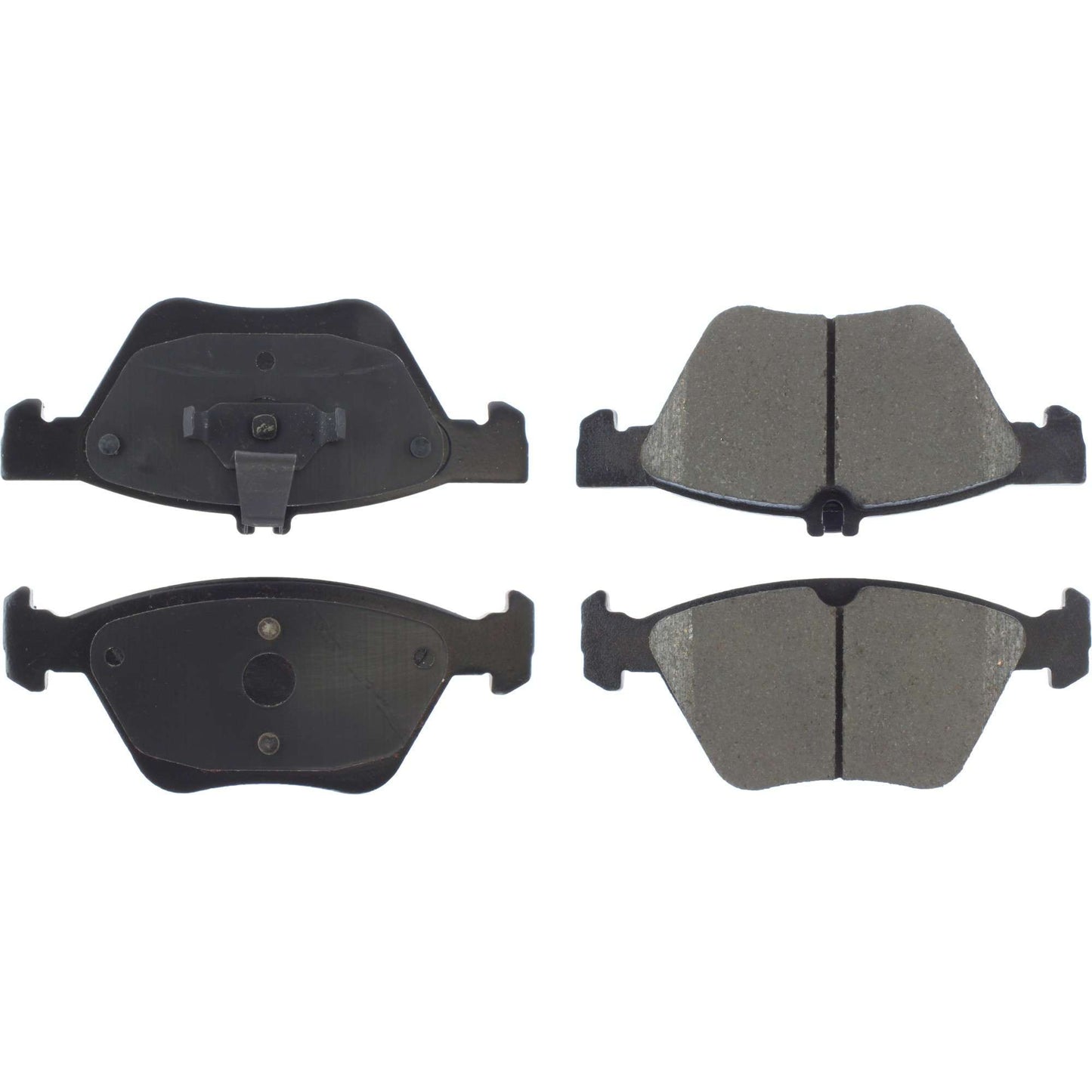 Centric Parts Disc Brake Pad Set Posi Quiet Ceramic with Shims for 2004-2008 Chrysler Crossfire, 1998-2003 Mercedes-Benz CLK320/CLK430/E300/E320/E420/E430, 2001-2004 SLK320 105.07400