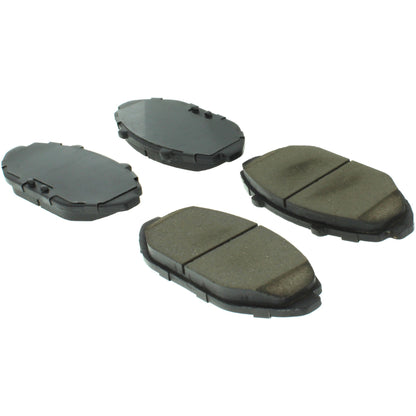 Centric Parts Disc Brake Pad Set Posi Quiet Ceramic with Shimmed for 1998-2002 Ford Crown Victoria Grand Marquis Lincoln Town Car Mercury Grand Marquis 105.07480