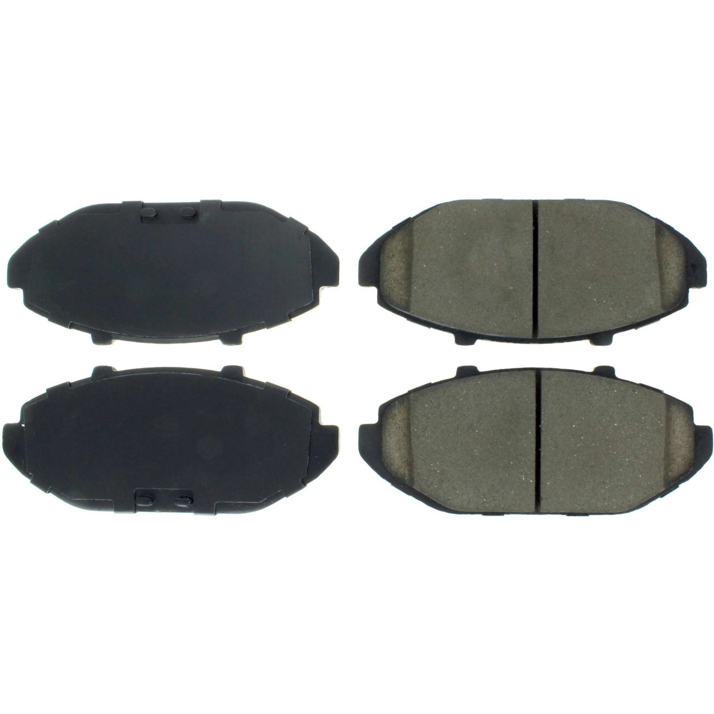 Centric Parts Disc Brake Pad Set Posi Quiet Ceramic with Shimmed for 1998-2002 Ford Crown Victoria Grand Marquis Lincoln Town Car Mercury Grand Marquis 105.07480
