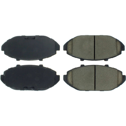 Centric Parts Disc Brake Pad Set Posi Quiet Ceramic with Shimmed for 1998-2002 Ford Crown Victoria Grand Marquis Lincoln Town Car Mercury Grand Marquis 105.07480