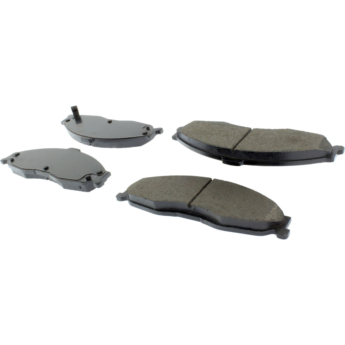 Centric Parts Disc Brake Pad Set Posi Quiet Ceramic with Shimmed for 1998-2002 Chevrolet Camaro Pontiac Firebird 105.07490