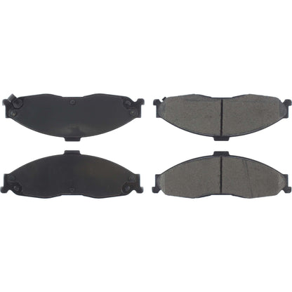Centric Parts Disc Brake Pad Set Posi Quiet Ceramic with Shimmed for 1998-2002 Chevrolet Camaro Pontiac Firebird 105.07490