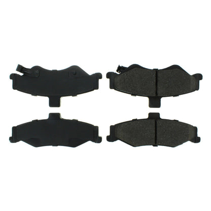Centric Parts Disc Brake Pad Set Posi Quiet Ceramic with Shims for 1998-2002 Chevrolet Camaro Pontiac Firebird 105.07500