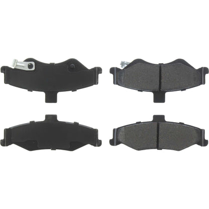 Centric Parts Disc Brake Pad Set Posi Quiet Ceramic with Shims for 1998-2002 Chevrolet Camaro Pontiac Firebird 105.07500
