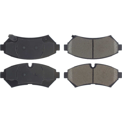Centric Parts Disc Brake Pad Set Posi Quiet Ceramic with Shims for 1998-2003 Cadillac Seville 105.07530