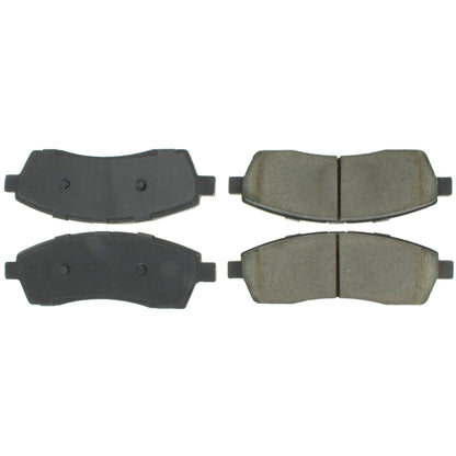 Centric Parts Disc Brake Pad Set Posi Quiet Ceramic with Shims for 2000-2005 Ford Excursion 105.07570