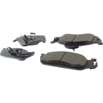 Centric Parts Disc Brake Pad Set Posi Quiet Ceramic with Shims for 1998-2005 Mercedes-Benz ML320/350/430 105.07600