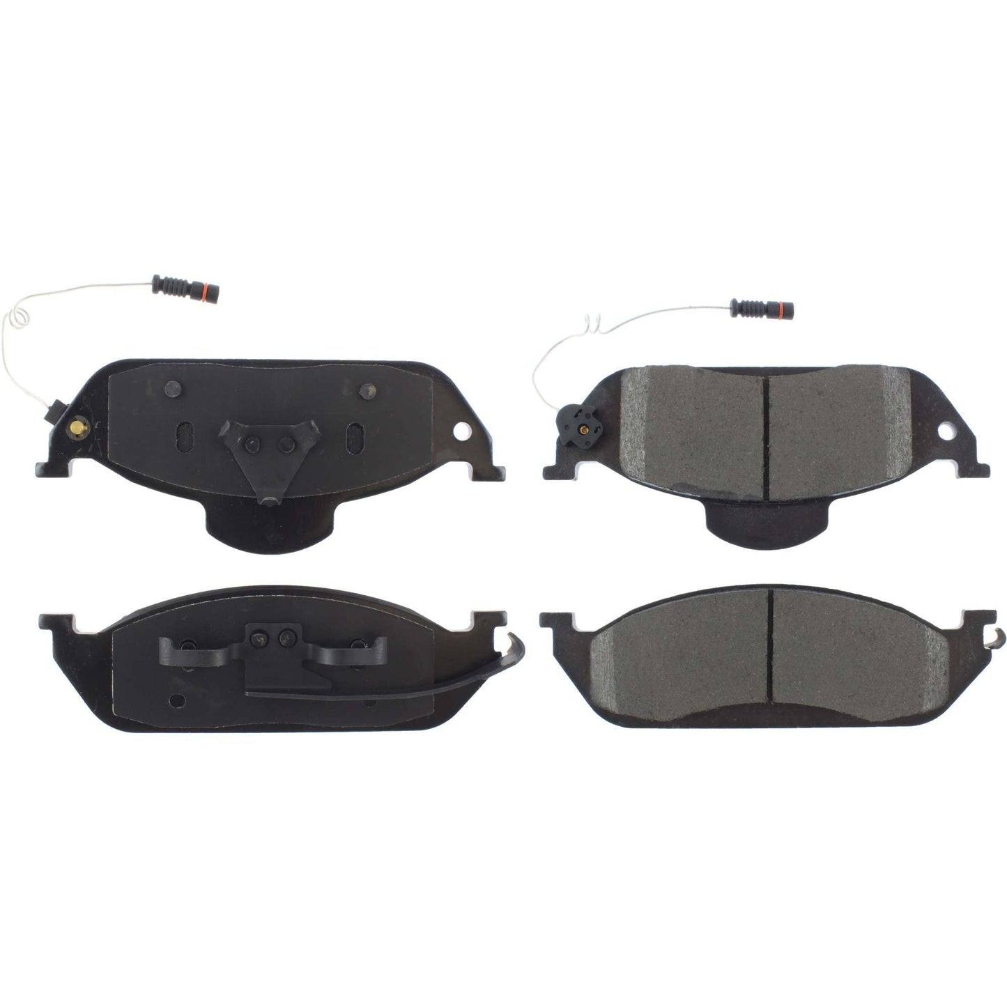 Centric Parts Disc Brake Pad Set Posi Quiet Ceramic with Shims for 1998-2005 Mercedes-Benz ML320/350/430 105.07600