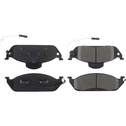 Centric Parts Disc Brake Pad Set Posi Quiet Ceramic with Shims for 1998-2005 Mercedes-Benz ML320/350/430 105.07600