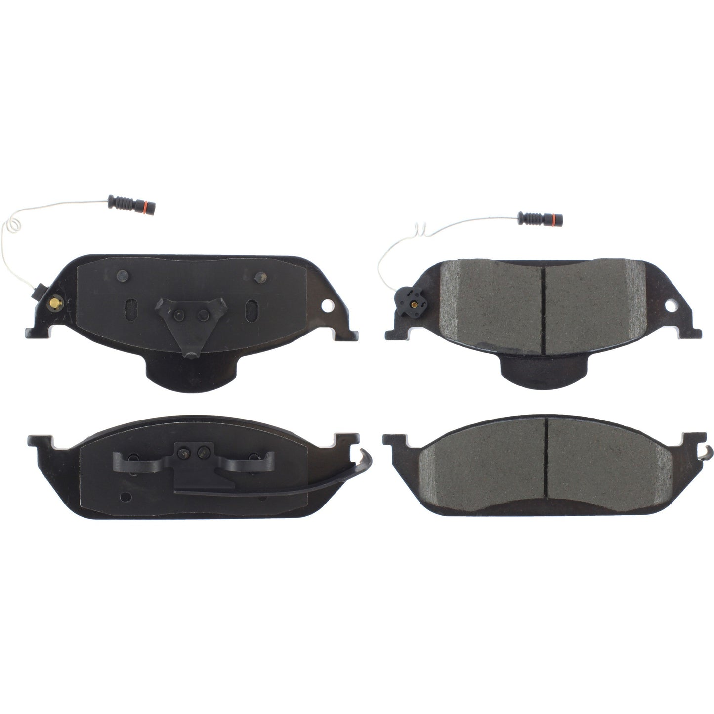 Centric Parts Disc Brake Pad Set Posi Quiet Ceramic with Shims for 1998-2005 Mercedes-Benz ML320/350/430 105.07600